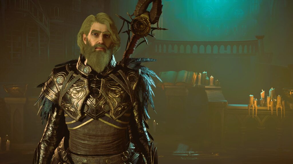The Diablo 4 character creator